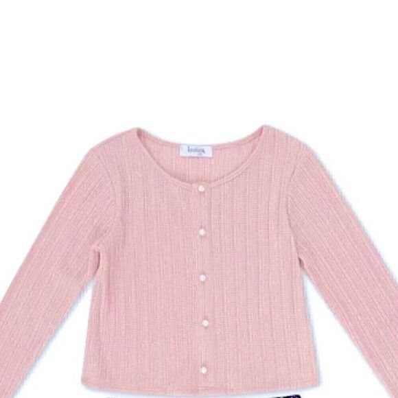 New SPEECHLESS PINK GIRLS LONG SLEEVE SIZE 7 - Picture 2 of 2